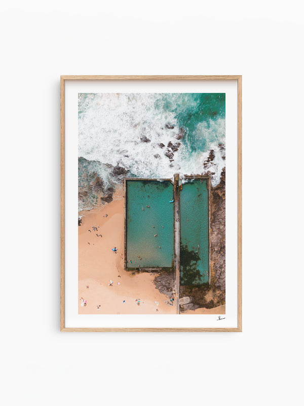 Austinmer Rock Pool 02 - Wollongong Wall Art Print - Australia Unseen