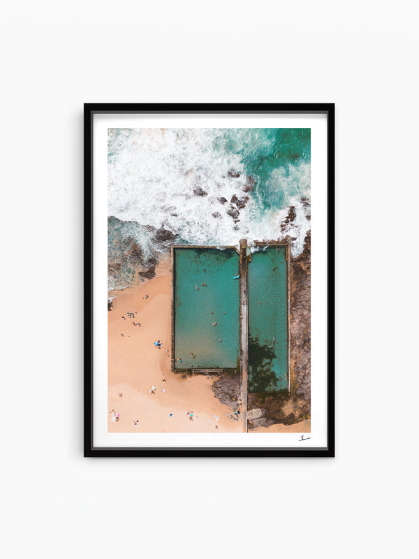 Austinmer Rock Pool 02 - Wollongong Wall Art Print - Australia Unseen