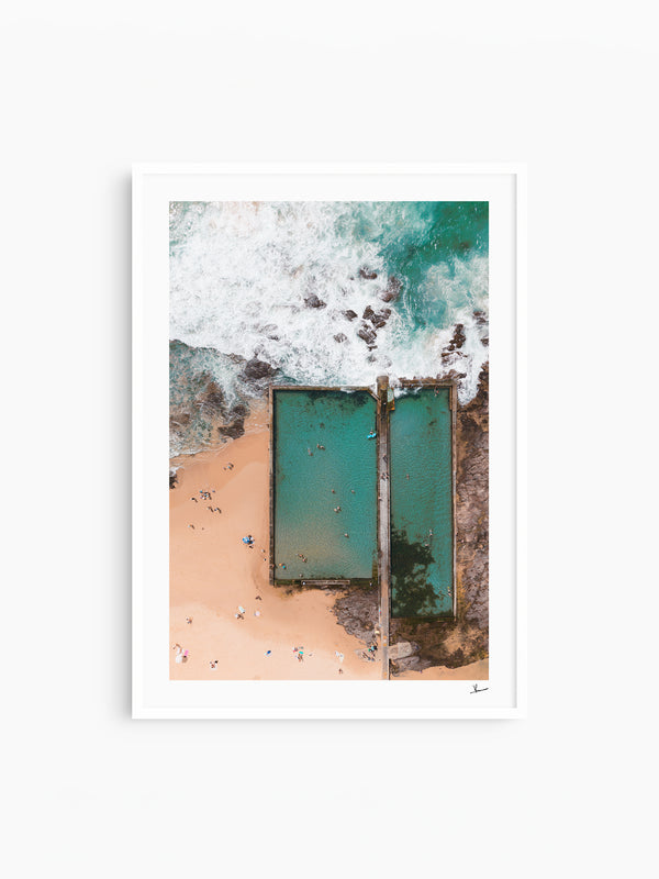 Austinmer Rock Pool 02 - Wollongong Wall Art Print - Australia Unseen