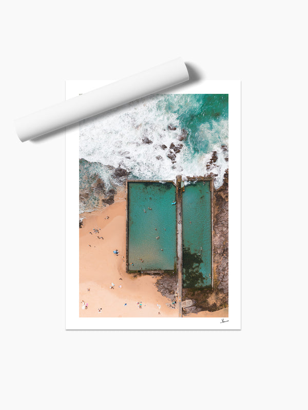 Austinmer Rock Pool 02 - Wollongong Wall Art Print - Australia Unseen