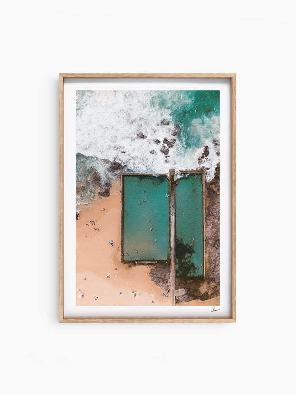 Austinmer Rock Pool 02 - Wollongong Wall Art Print - Australia Unseen
