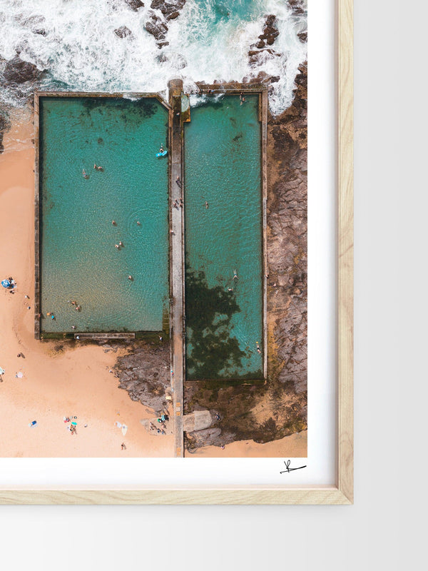Austinmer Rock Pool 02 - Wollongong Wall Art Print - Australia Unseen