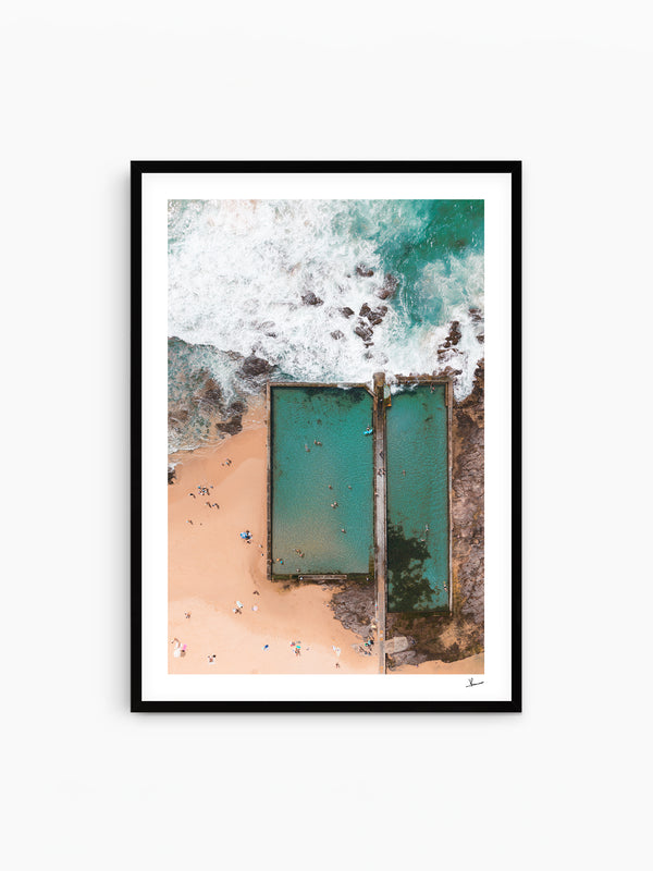 Austinmer Rock Pool 02 - Wollongong Wall Art Print - Australia Unseen