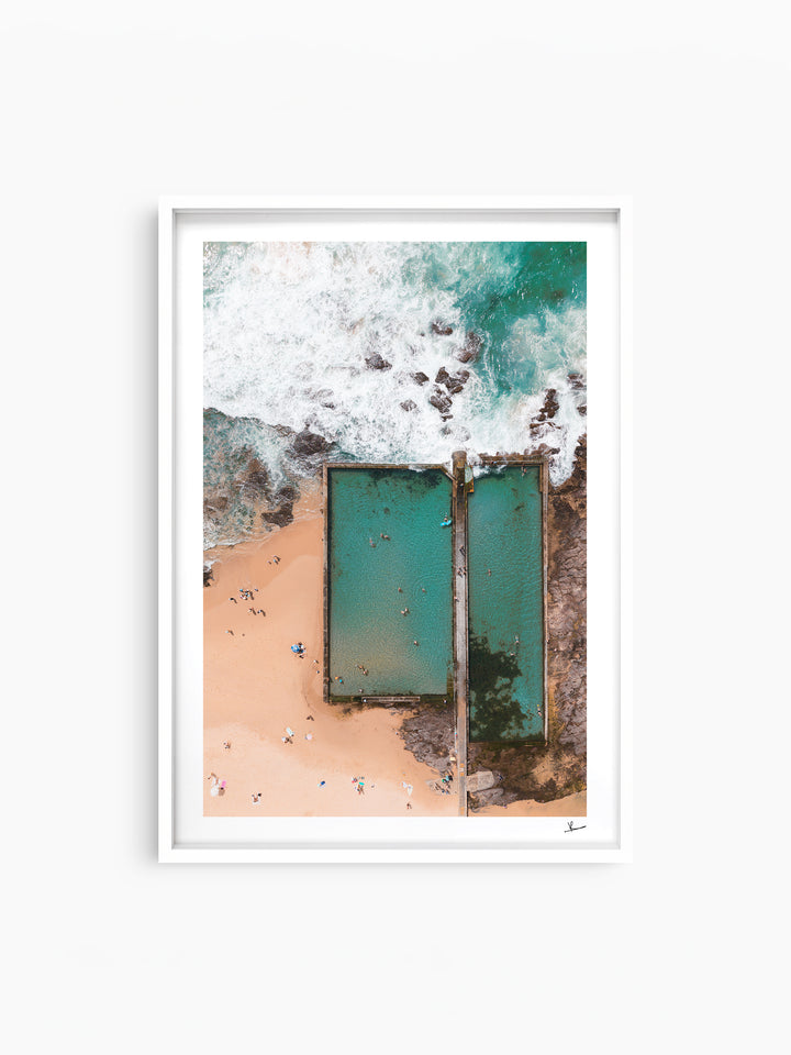 Austinmer Rock Pool 02 - Wollongong Wall Art Print - Australia Unseen