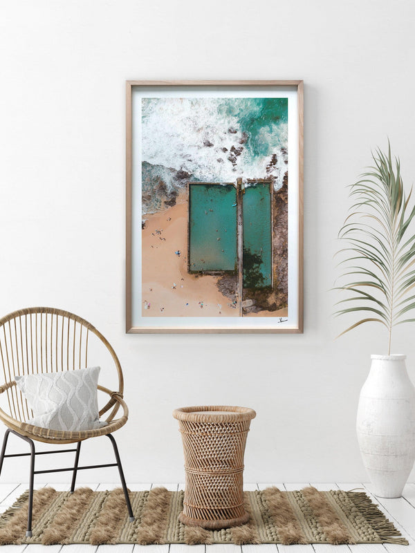 Austinmer Rock Pool 02 - Wollongong Wall Art Print - Australia Unseen