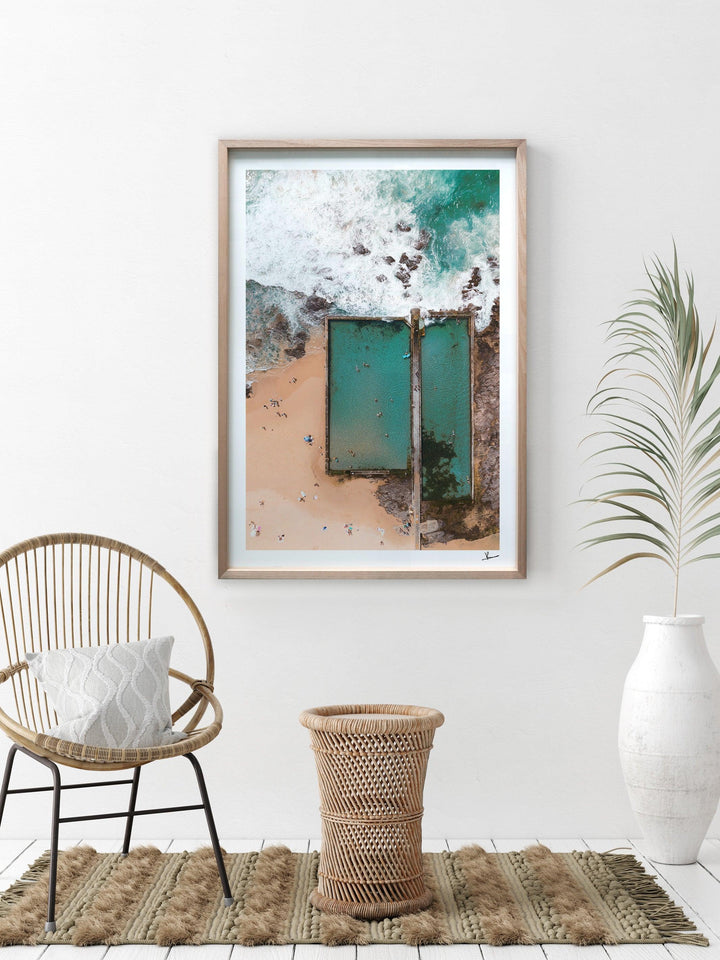 Austinmer Rock Pool 02 - Wollongong Wall Art Print - Australia Unseen