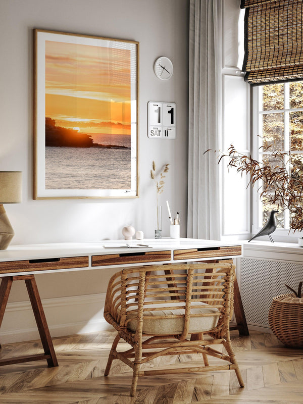 Ben Buckler Sunrise - Bondi Beach Wall Art Print - Australia Unseen