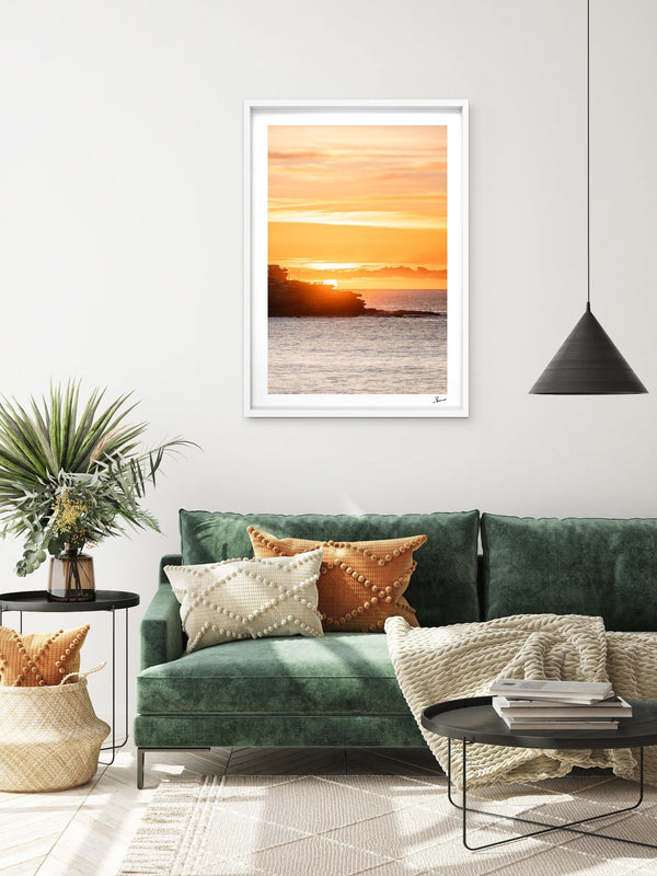 Ben Buckler Sunrise - Bondi Beach Wall Art Print - Australia Unseen