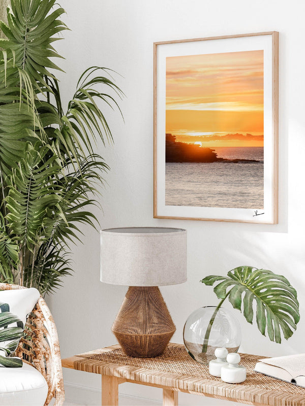 Ben Buckler Sunrise - Bondi Beach Wall Art Print - Australia Unseen