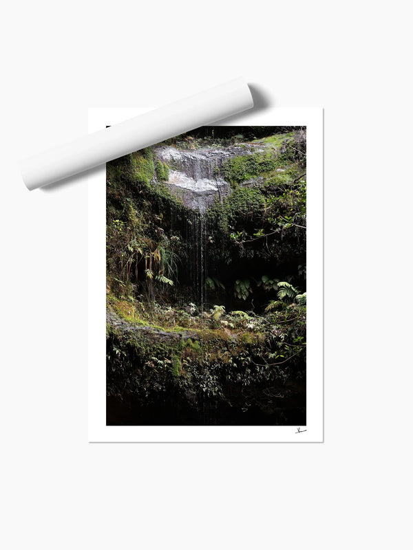 Blue Mountains 04 - Waterfall - Wall Art Print - Australia Unseen