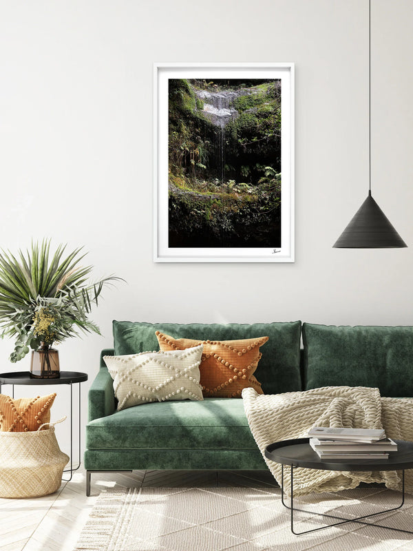 Blue Mountains 04 - Waterfall - Wall Art Print - Australia Unseen