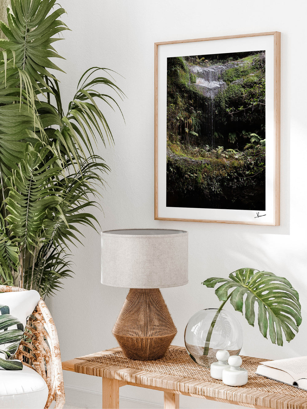 Blue Mountains 04 - Waterfall - Wall Art Print - Australia Unseen