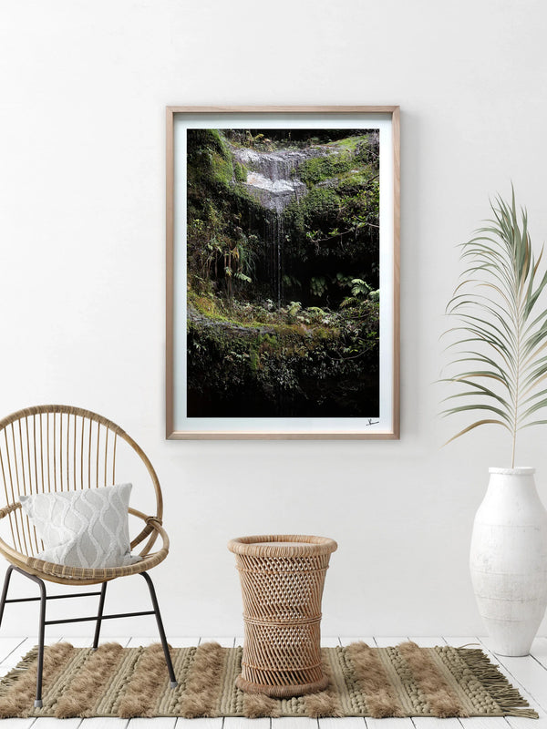 Blue Mountains 04 - Waterfall - Wall Art Print - Australia Unseen