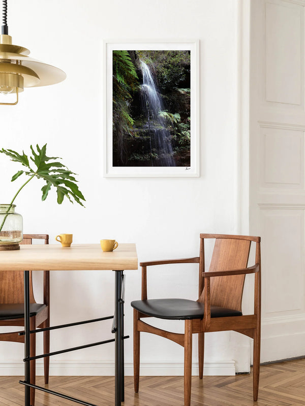 Blue Mountains 05 - Waterfall - Wall Art Print - Australia Unseen
