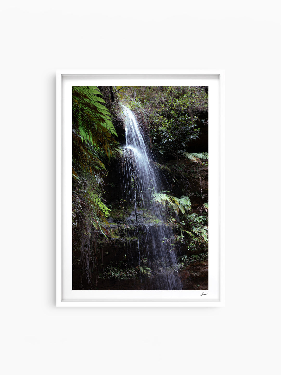 Blue Mountains 05 - Waterfall - Wall Art Print - Australia Unseen