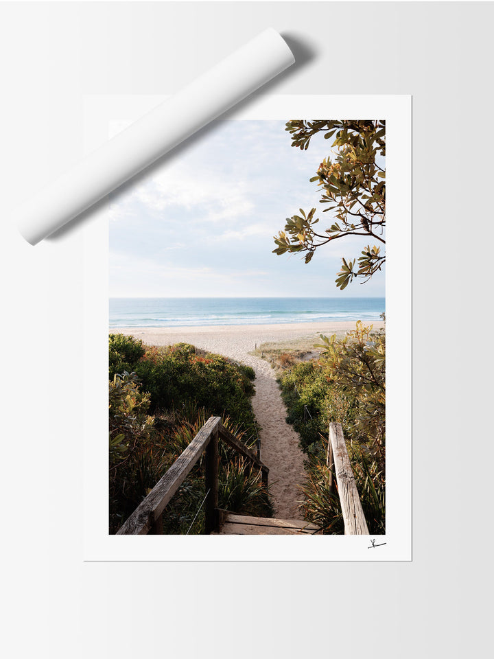 Blueys Beach 01 - Wall Art Print - Australia Unseen