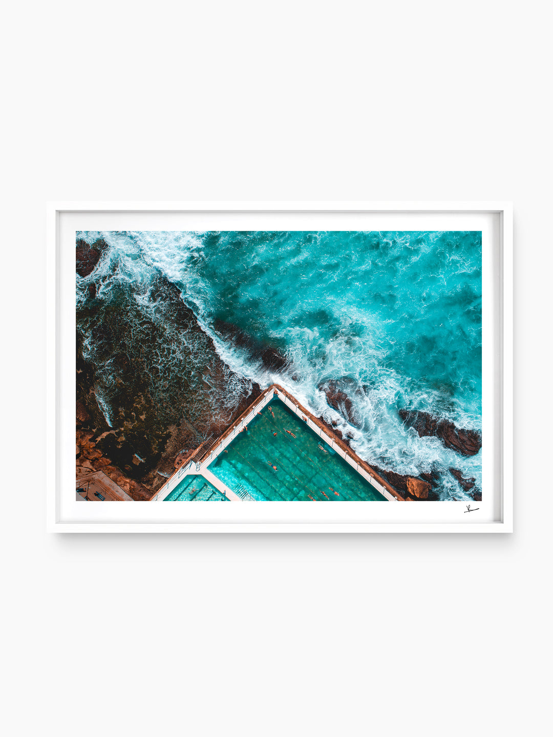 Bondi Icebergs Pool 01 - Wall Art Print - Australia Unseen