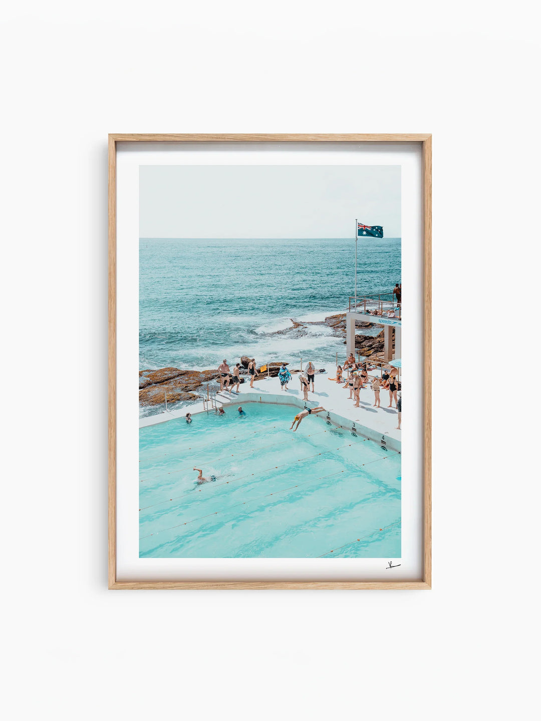 Bondi Icebergs Pool 03 - Bondi Beach Wall Art Print - Australia Unseen