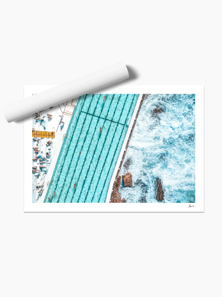 Bondi Icebergs Pool 04 - Wall Art Print - Australia Unseen
