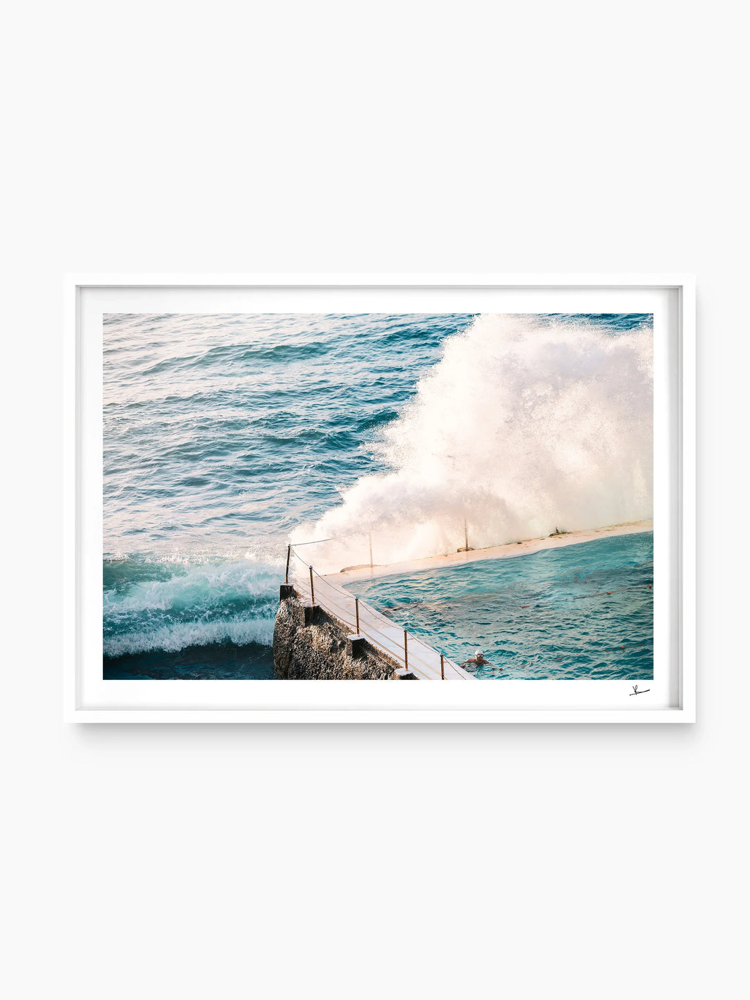 Bondi Icebergs Pool 08 - Wall Art Print - Australia Unseen