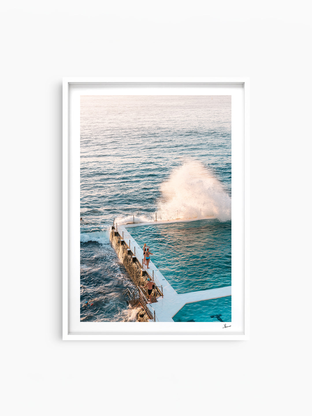 Bondi Icebergs Pool 09 - Bondi Beach Wall Art Print - Australia Unseen