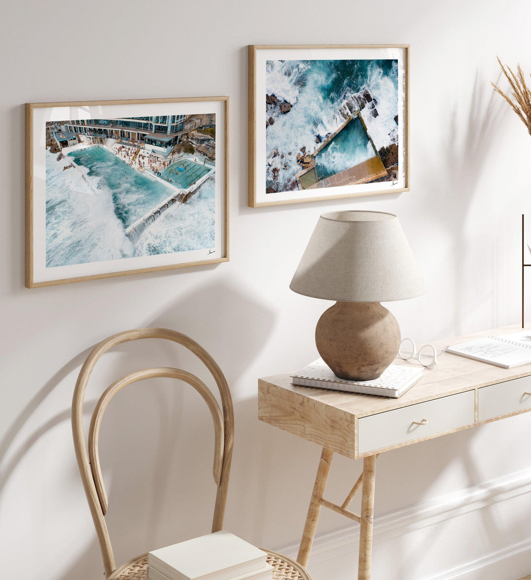 Bondi Icebergs Wipe Out 01 - Bondi Beach Wall Art Print - Australia Unseen
