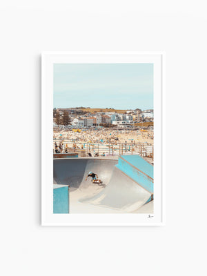 Bondi Skatepark - Wall Art Print - Australia Unseen