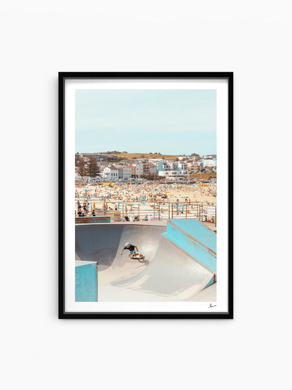 Bondi Skatepark - Wall Art Print - Australia Unseen