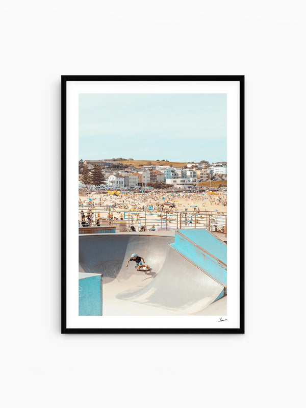 Bondi Skatepark - Wall Art Print - Australia Unseen