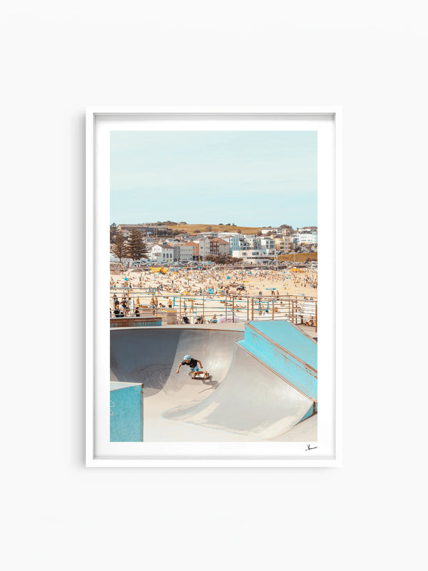Bondi Skatepark - Wall Art Print - Australia Unseen