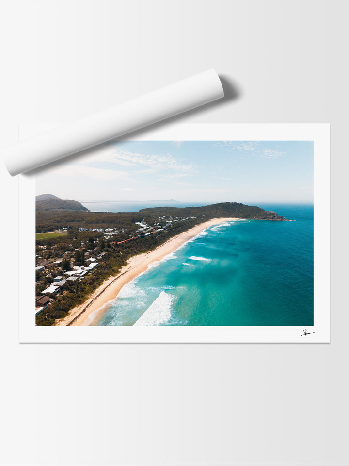 Boomerang Beach 02 - Wall Art Print - Australia Unseen