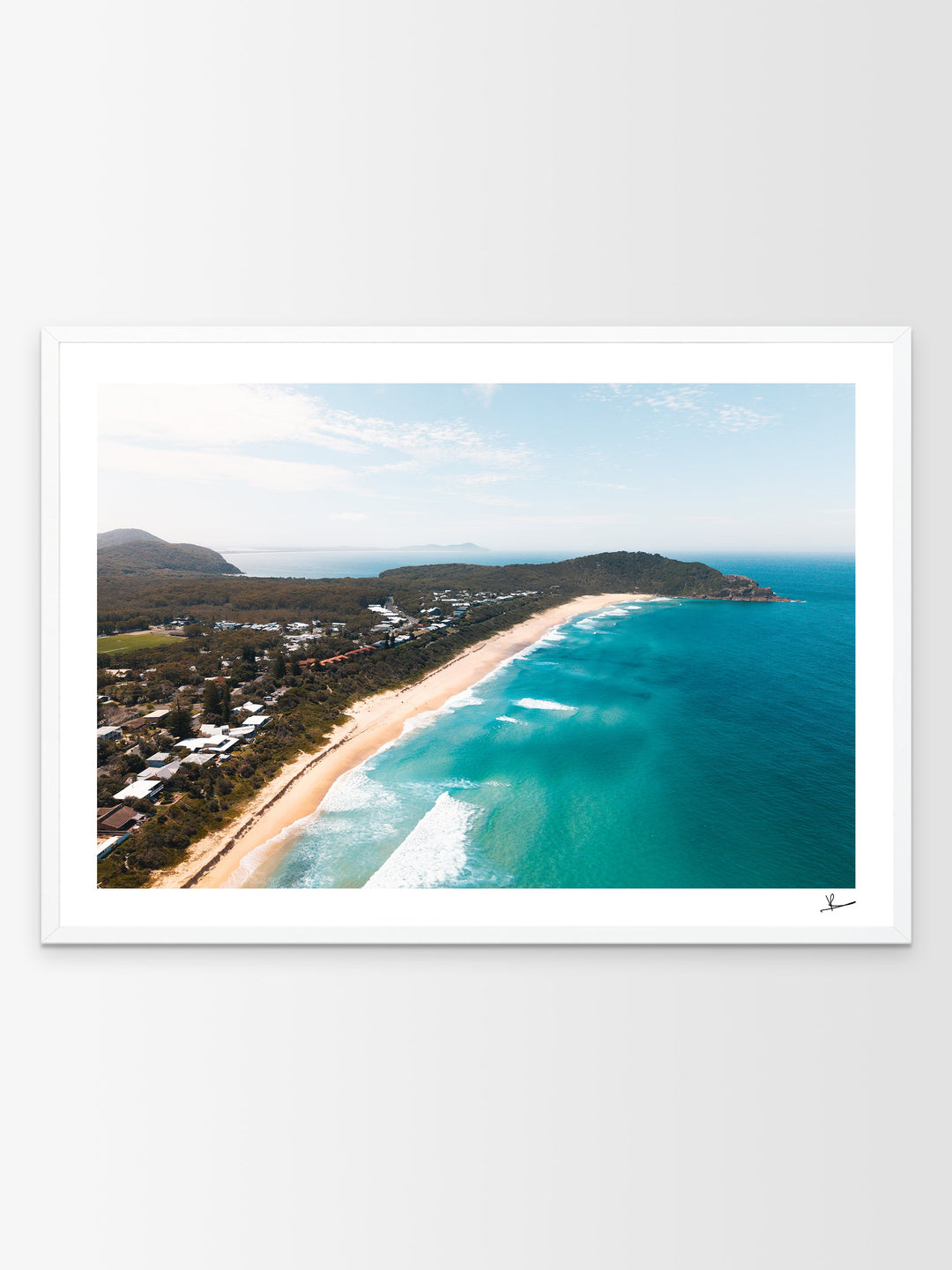 Boomerang Beach 02 - Wall Art Print - Australia Unseen