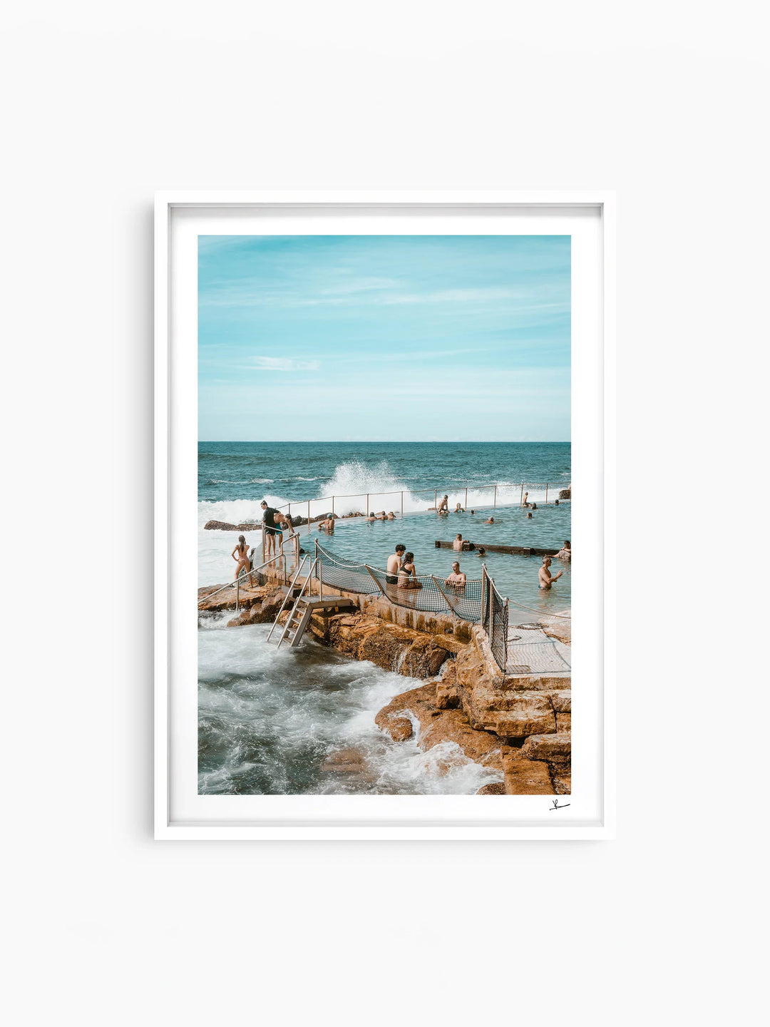 Bronte Pool 07 - Wall Art Print - Australia Unseen
