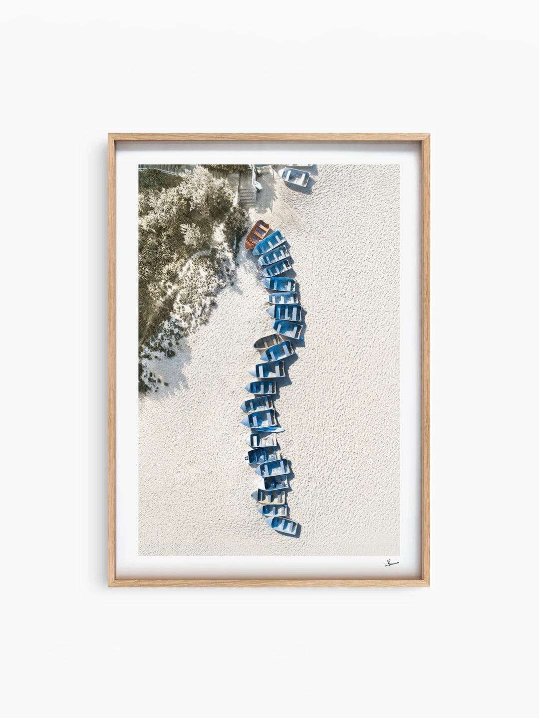 Coogee - Beach Boats - Wall Art Print - Australia Unseen