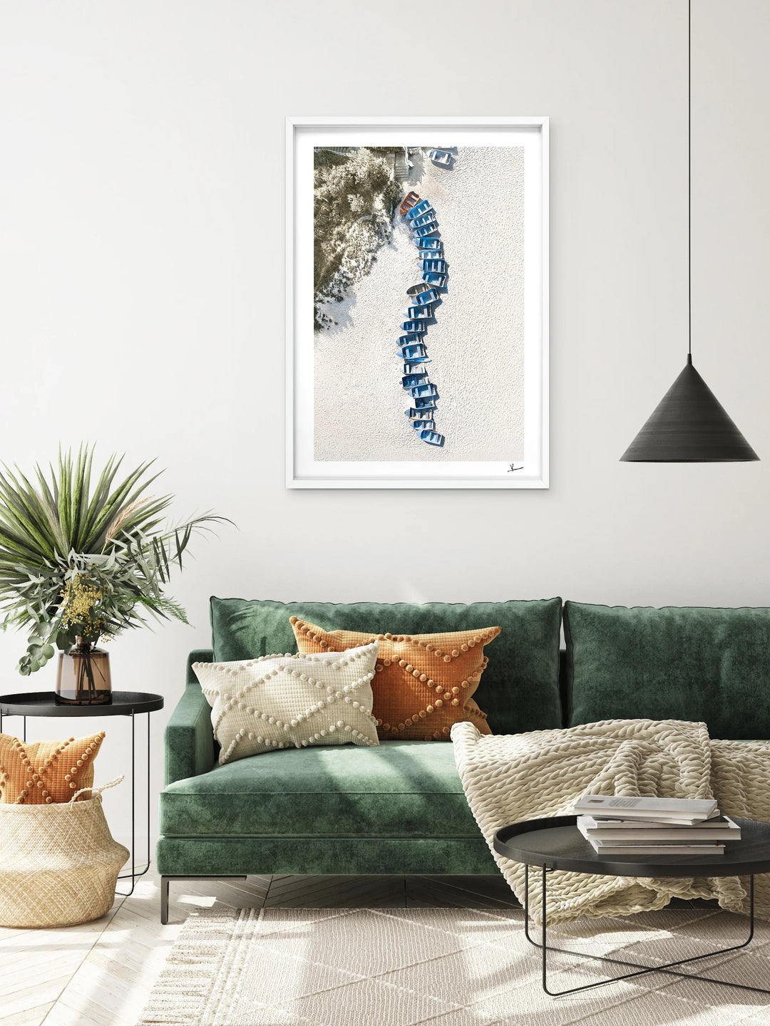Coogee - Beach Boats - Wall Art Print - Australia Unseen