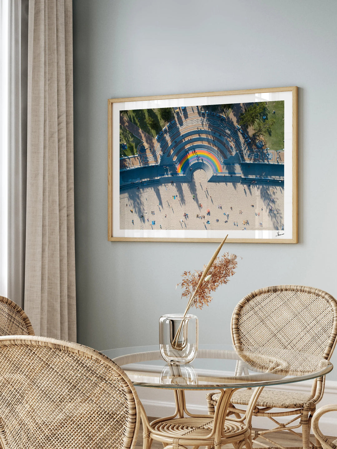 Coogee Beach - Rainbow 02 - Wall Art Print - Australia Unseen