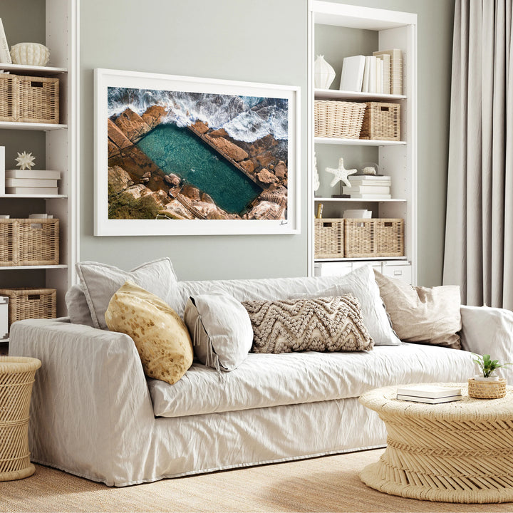 Coogee - McIver Baths 01 - Wall Art Print - Australia Unseen