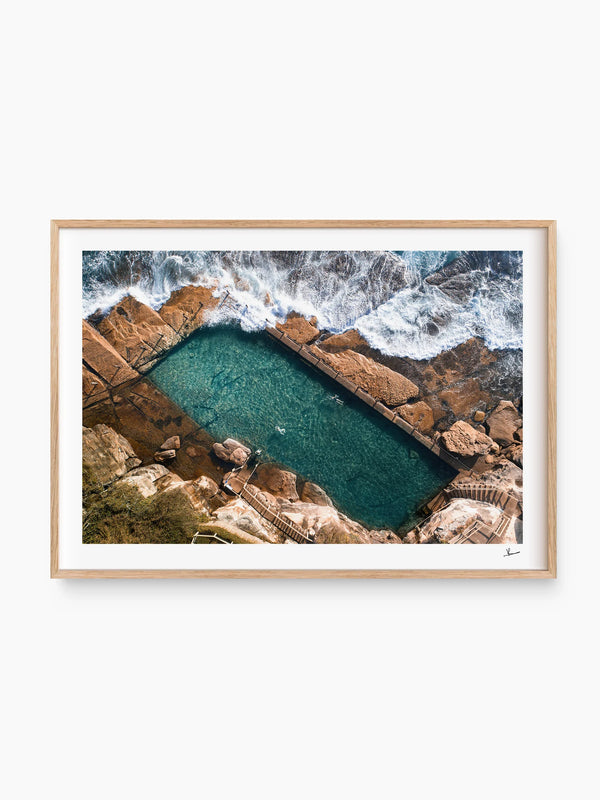 Coogee - McIver Baths 01 - Wall Art Print - Australia Unseen