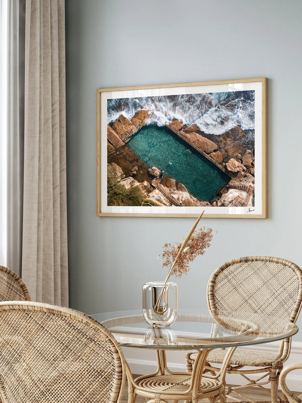 Coogee - McIver Baths 01 - Wall Art Print - Australia Unseen