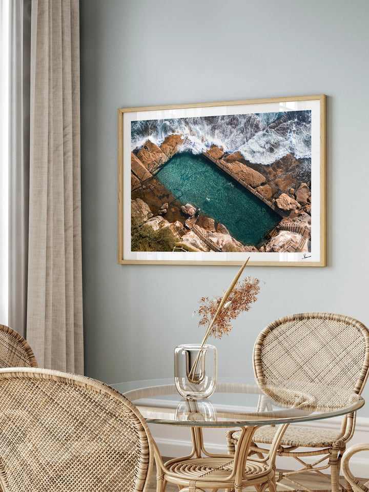 Coogee - McIver Baths 01 - Wall Art Print - Australia Unseen
