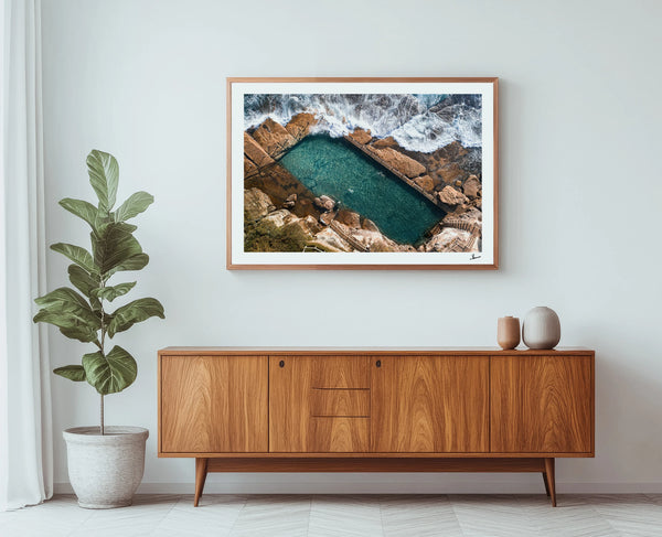 Coogee - McIver Baths 01 - Wall Art Print - Australia Unseen