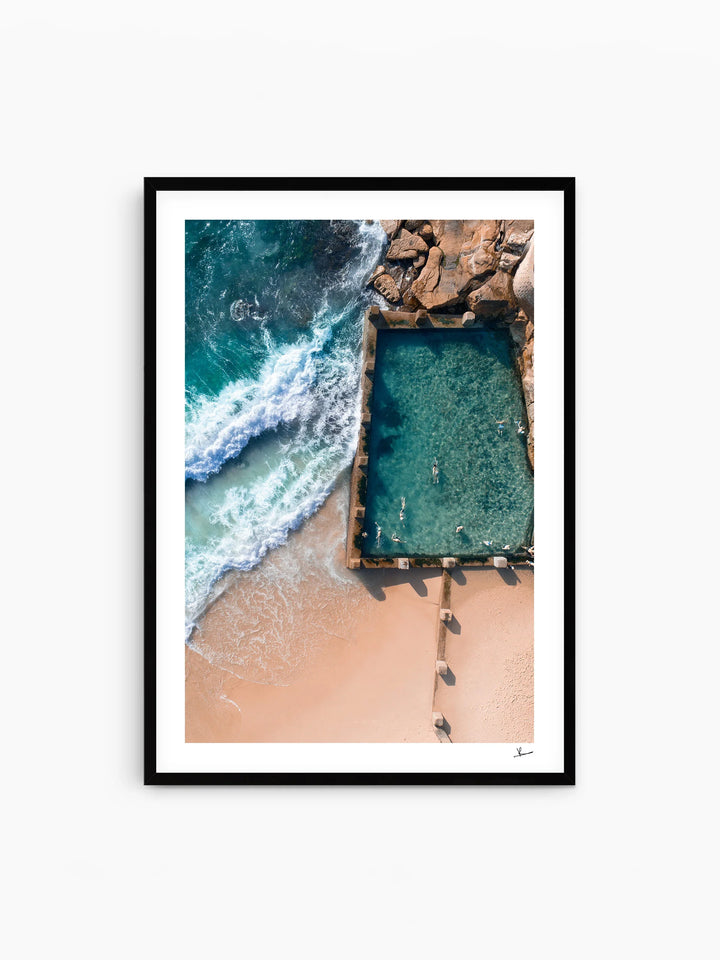 Coogee - Ross Jones Rockpool 01 - Wall Art Print - Australia Unseen