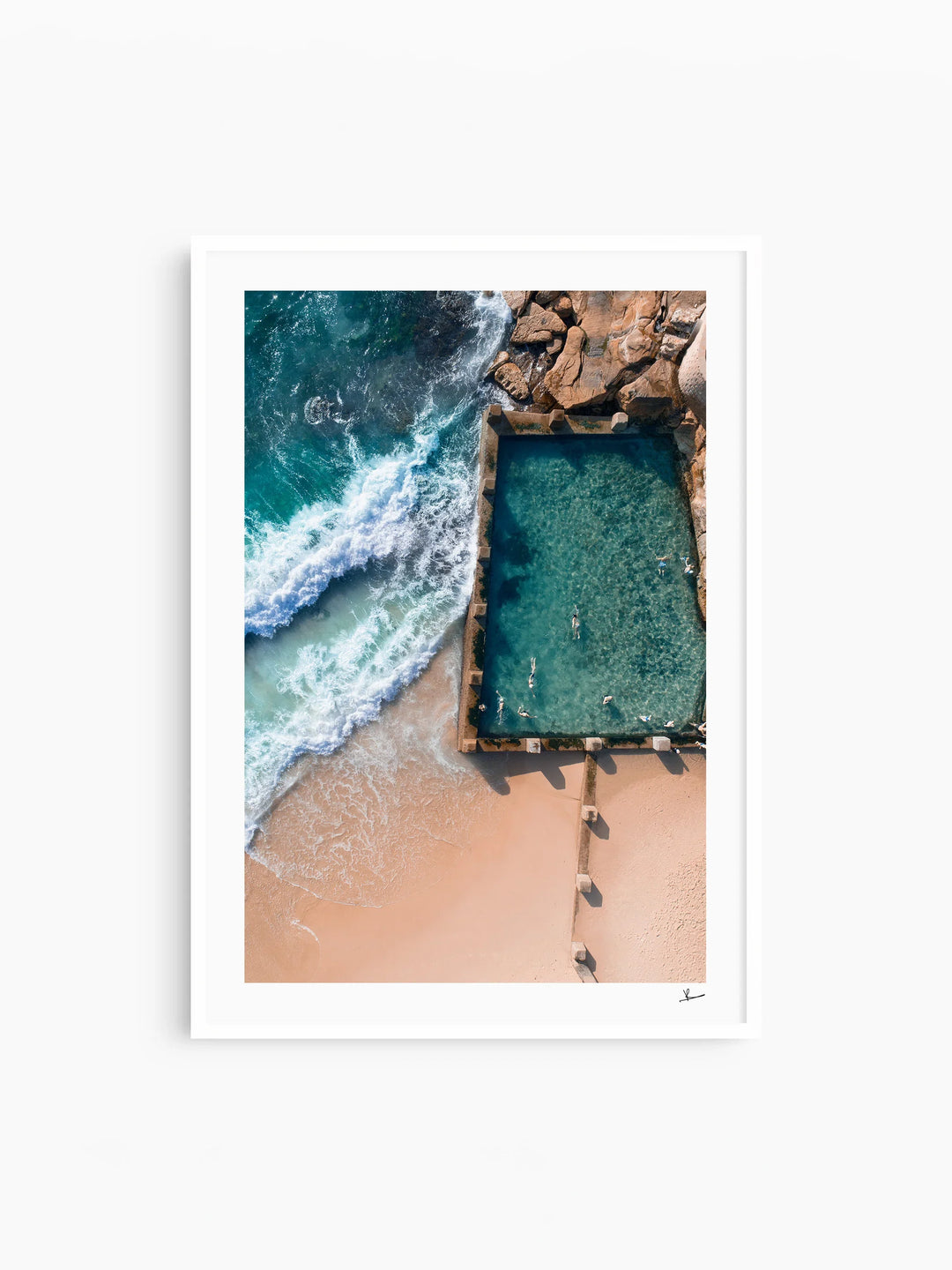 Coogee - Ross Jones Rockpool 01 - Wall Art Print - Australia Unseen
