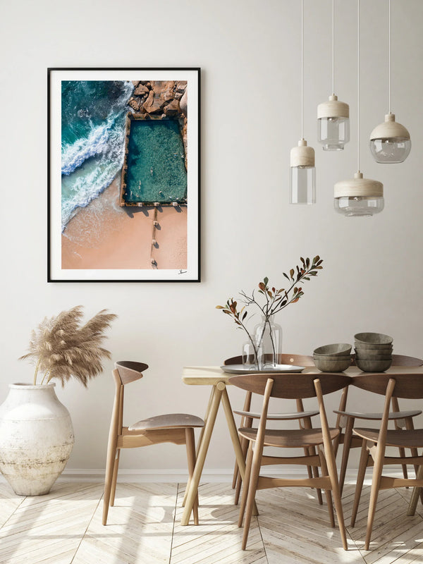 Coogee - Ross Jones Rockpool 01 - Wall Art Print - Australia Unseen
