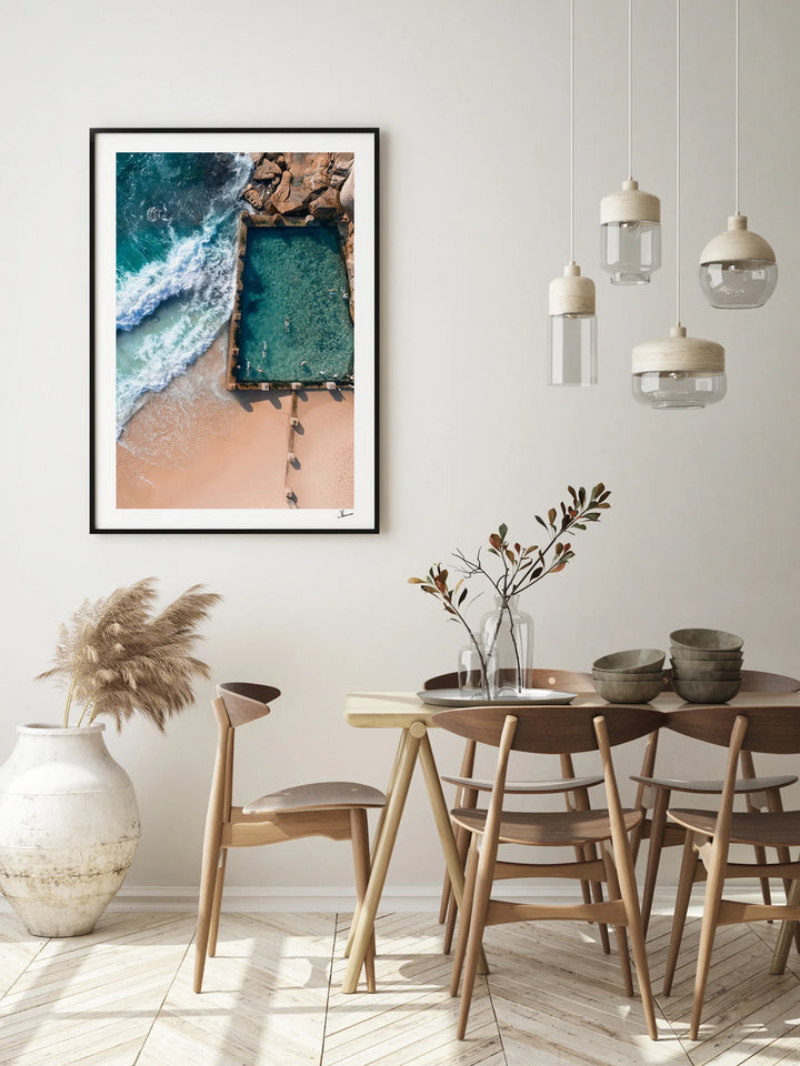 Coogee - Ross Jones Rockpool 01 - Wall Art Print - Australia Unseen