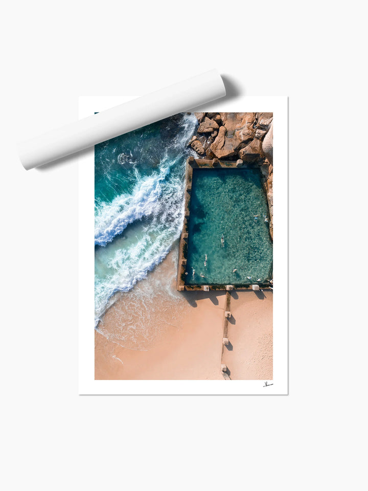 Coogee - Ross Jones Rockpool 01 - Wall Art Print - Australia Unseen