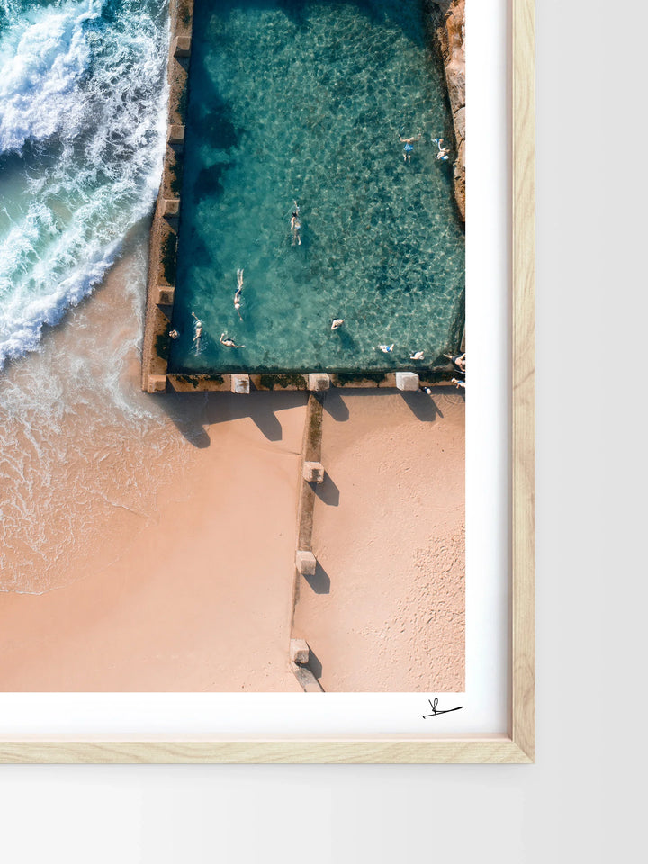 Coogee - Ross Jones Rockpool 01 - Wall Art Print - Australia Unseen