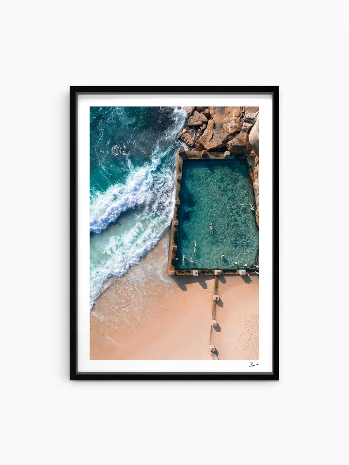 Coogee - Ross Jones Rockpool 01 - Wall Art Print - Australia Unseen