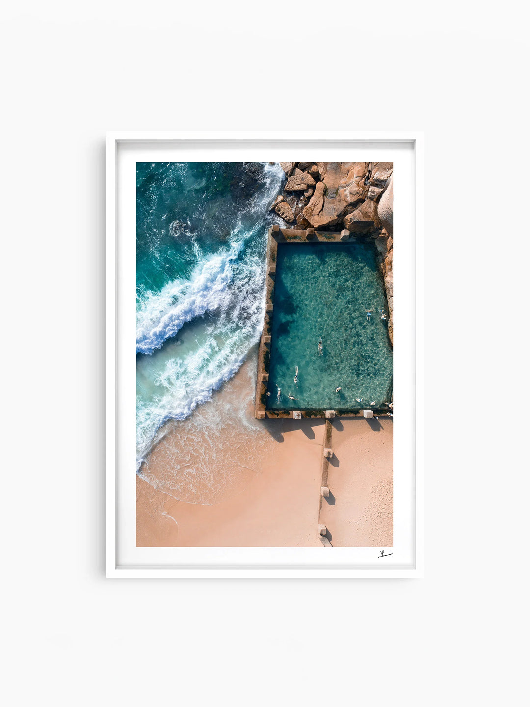 Coogee - Ross Jones Rockpool 01 - Wall Art Print - Australia Unseen