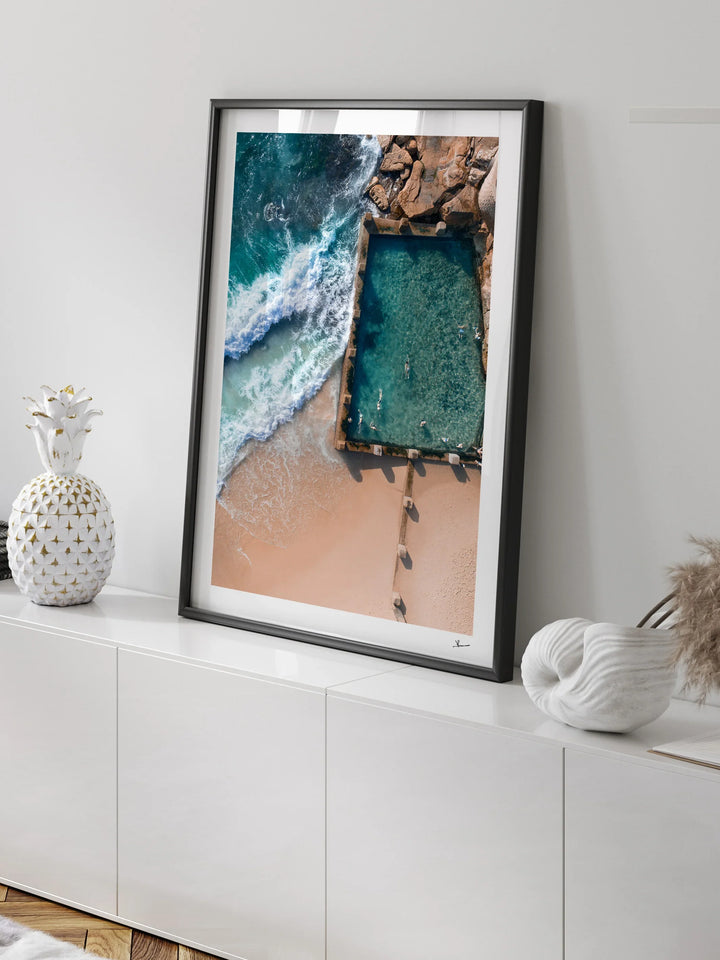 Coogee - Ross Jones Rockpool 01 - Wall Art Print - Australia Unseen